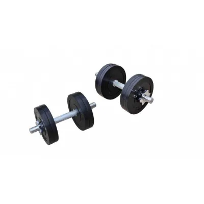 Гантели обрезиненные наборные 2 по 11 кг Гантели, гири, штанги и диски металлические - Robinzon.ua