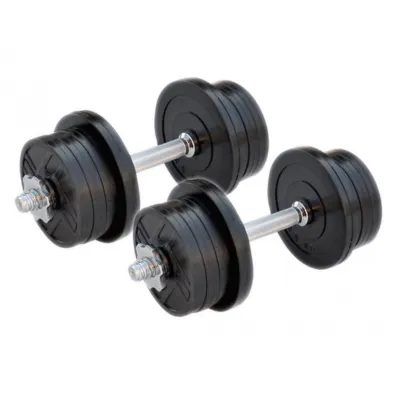 Гантели обрезиненные наборные 2 по 13 кг Гантели, гири, штанги и диски металлические - Robinzon.ua