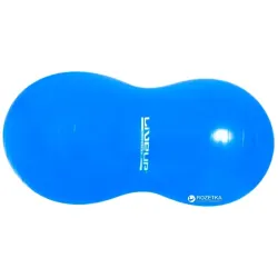 Мяч для фитнеса (фитбол) арахис LiveUP PEANUT BALL голубой 90х45см LS3223A-s - Robinzon.ua