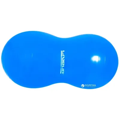 Мяч для фитнеса (фитбол) арахис LiveUP PEANUT BALL голубой 90х45см LS3223A-s - Robinzon.ua