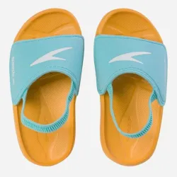 Шлепанцы Speedo LEARN TO SWIM SLIDE IU голубой, оранжевый Дет 23 8-11299D719 23 - Robinzon.ua