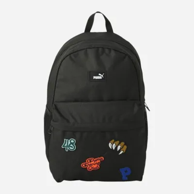 Рюкзак Puma PHASE PATCH Backpack 20L чорний Діт 44 х 38 х 14 см 091730-01 - Robinzon.ua