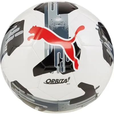 М'яч футбольний Puma Orbita 6 MS білий, чорний, червоний Уні 5 084335-02 5 - Robinzon.ua