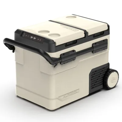 Компрессорный автохолодильник Alpicool TGBSW45 (LG). 47 литров. Двухкамерный. До -20℃. (12, 24, 220 вольт) - Robinzon.ua