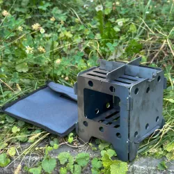 Печь-щепочница Mzavod 13.5х13.5х15см 2мм малая с чехлом Печь-щепочница Mzavod 13.5х13.5х15см 2мм малая с чехлом - Robinzon.ua