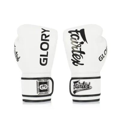 Боксерские перчатки Fairtex BGVG1 White 10 унций - Robinzon.ua