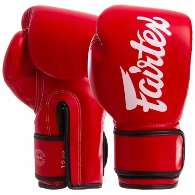 Боксерские перчатки Fairtex BGV14 Red 14 унций - Robinzon.ua