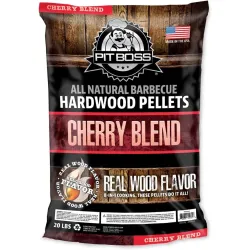 Пелети для гриля Pit Boss,вишневий мікс, з листяних порід дерев,  9кг., 55234 - Robinzon.ua