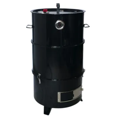 Вугільна коптильня GRILLI Barrel Smoker 400051 - Robinzon.ua