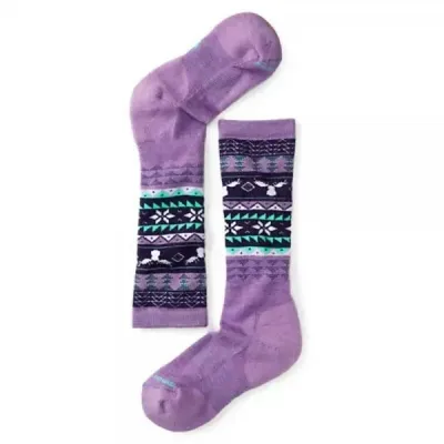 Шкарпетки для дівчаток Smartwool Wintersport Fairisle Moose Lilac, р. XS (SW 15012.703-XS) - Robinzon.ua