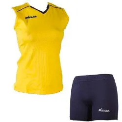 Волейбольная женская форма Mikasa Желтый XL (MT243-012) - Robinzon.ua