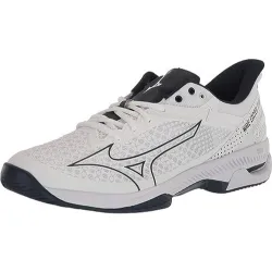 Мужские кроссовки MIZUNO WAVE EXCEED TOUR4 CC белый/черный/серый (40.5) UK7 61GC2077-09 40.5 - Robinzon.ua