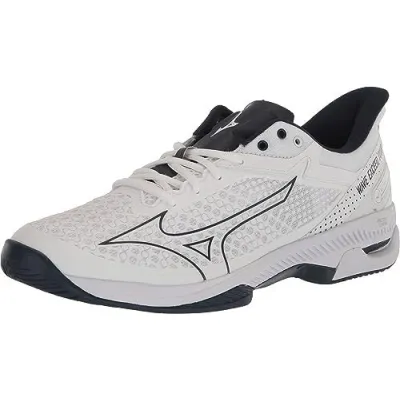 Мужские кроссовки MIZUNO WAVE EXCEED TOUR4 CC белый/черный/серый (40.5) UK7 61GC2077-09 40.5 - Robinzon.ua