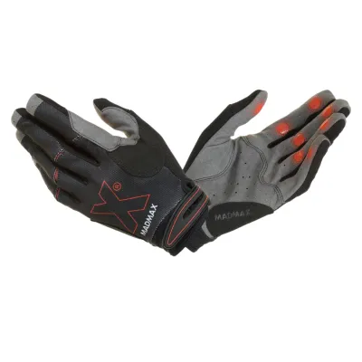 Перчатки для фитнеса и тяжелой атлетики MadMax MXG-103 X Gloves Black/Grey L - Robinzon.ua