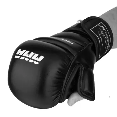 Рукавиці для MMA PowerPlay 3026 Чорні S - Robinzon.ua