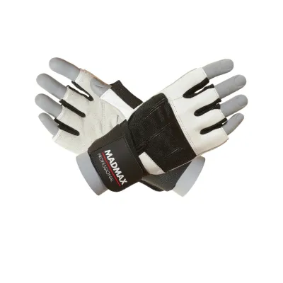 Рукавички для фітнесу MadMax MFG-269 Professional White M - Robinzon.ua