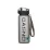 Пляшка для води CASNO 850 мл KXN-1183 Сіра + металевий вінчик - Robinzon.ua