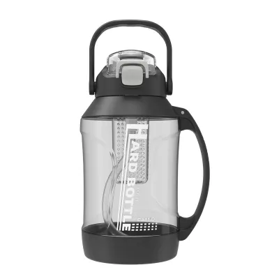 Бутылка для воды CASNO 1900 мл KXN-1269 Черная - Robinzon.ua