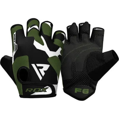 Перчатки для фитнеса RDX F6 Sumblimation Black/Green XXL - Robinzon.ua