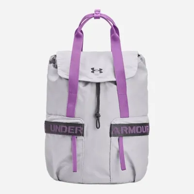 Рюкзак UA Favorite Backpack 10L сірий Жін 34x35x15 см 1369211-014 - Robinzon.ua