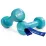 Гантели виниловые PowerPlay 2*0,5 кг. PP_4103 Голубые (2шт. - пара) - Robinzon.ua