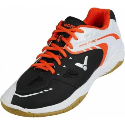 Кроссовки женские для сквоша Victor A190 Indoor Black/White Unisex - 40,5 A190-40,5 - Robinzon.ua