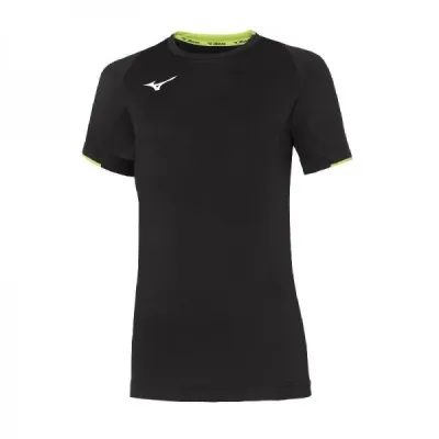 Дитяча Футболка MIZUNO Jr Core SS Tee чорний/жовтий (152) 32EA7401-09 152 - Robinzon.ua