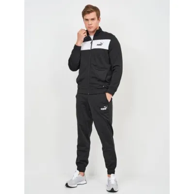 Спортивный костюм Puma Poly Suit Black Черный S (84584401) - Robinzon.ua