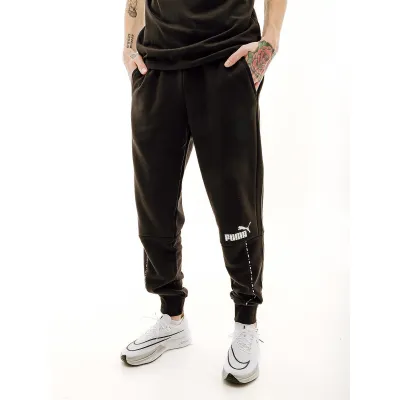 Мужские Брюки Puma ESS BLOCK x TAPE Sweatpants Черный L (7d67517201 L) - Robinzon.ua