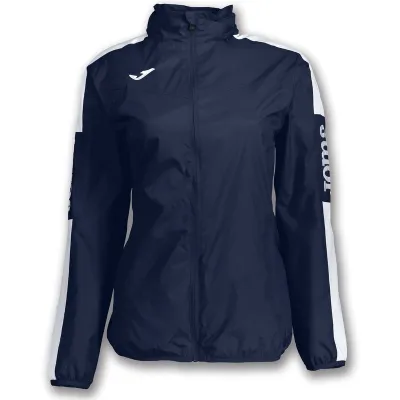 Жіноча вітровка Joma RAINJACKET CHAMPION IV NAVY-WHITE WOMAN синій,білий L 900382.302 L - Robinzon.ua