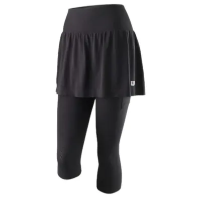Юбка-лосины женские Wilson SMLS CAPRI CAPRI SKORT W Черный S (WRA808401 S) - Robinzon.ua