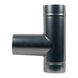 Тройник оцинкованный 90°, диаметр 110мм, толщина 0,5мм Тройник оцинкованный 90°, диаметр 110мм, толщина 0,5мм - Robinzon.ua