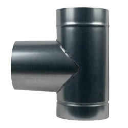 Тройник оцинкованный 90, диаметр 160мм, толщина 0,5мм Тройник оцинкованный 90, диаметр 160мм, толщина 0,5мм - Robinzon.ua