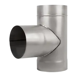 Тройник нержавеющий 90°, диаметр 160мм, толщина 0,8мм Тройник нержавеющий 90°, диаметр 160мм, толщина 0,8мм - Robinzon.ua