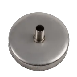 Лейка для тройника нержавеющая, диаметр 110мм, толщина 0,5мм Лейка для тройника нержавеющая, диаметр 110мм, толщина 0,5мм - Robinzon.ua