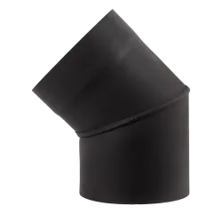 Колено нержавеющее окрашенное черное 45°, диаметр 160мм, толщина 1мм Колено нержавеющее окрашенное черное 45°, диаметр 160мм, толщина 1мм - Robinzon.ua