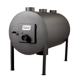 Дров'яна піч буржуйка Екожар Про 700 вертикальна - Robinzon.ua