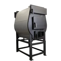 Дровяная печь промышленная калориферная Экожар Про Макс 2500 - Robinzon.ua