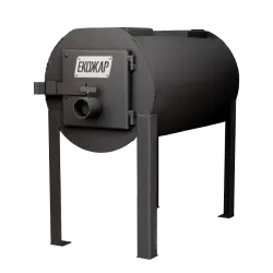 Дров'яна піч опалювальна Екожар Про 150 з двома варильними поверхнями - Robinzon.ua