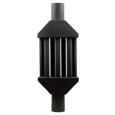 Теплообмінник чорний 160 мм (під замовлення) - Robinzon.ua