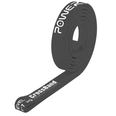 Еспандер-петля (гумка для фітнесу і кроссфіту) PowerPlay 4115 Power Band Чорна (2-7kg) - Robinzon.ua