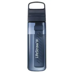 Пляшка-фільтр для води LifeStraw Go Filter Bottle, 650 мл, Aegean Sea (LSW LGV422ASWW) - Robinzon.ua