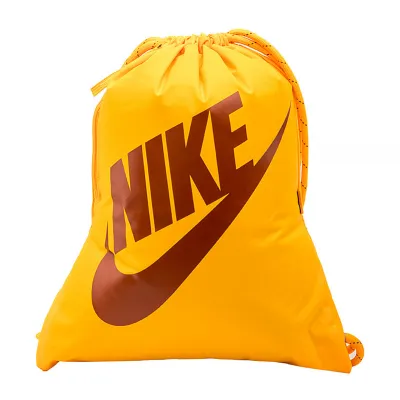 Рюкзак-сумка Nike NK HERITAGE DRAWSTRING Жовтогарячий One size (7dDC4245-717 One size) - Robinzon.ua