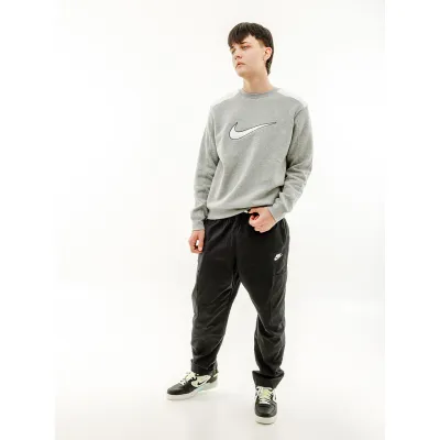 Чоловіча Кофта Nike CREW BB Сірий XL (7dFN0245-063 XL) - Robinzon.ua