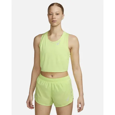 Женский Топ для бега Nike Dri-FIT Race Желтый S (7dDD5921-736 S) - Robinzon.ua