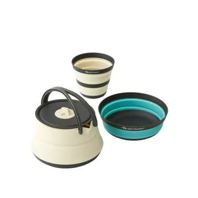 Набор посуды Sea to Summit Frontier UL Collapsible Kettle Cook Set w/Sack 1P (STS ACK025031-122103) - Robinzon.ua