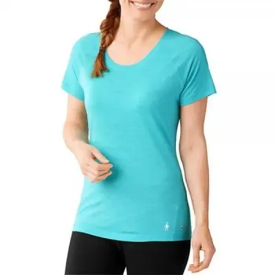 Футболка жіноча Smartwool Merino 150 Baselayer Pattern Short Sleeve Light Capri, р. XS (SW 17254.438-XS) - Robinzon.ua