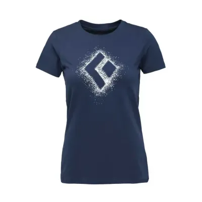 Футболка женская Black Diamond W Chalked Up 2.0 Tee, Indigo, M (BD 7524194013MED1) - Robinzon.ua