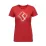 Футболка женская Black Diamond W Chalked Up 2.0 Tee, Coral Red, M (BD 7524196050MED1) - Robinzon.ua