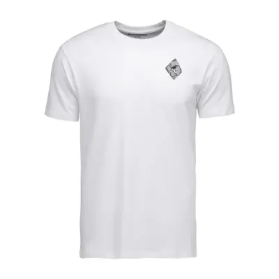 Футболка мужская Black Diamond M Mono Pocket SS Tee, White, XL (BD 7302591006XLG1) - Robinzon.ua